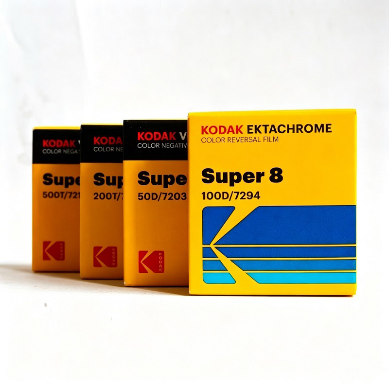 Super 8 Film Reel - 1-3 Pcs Kodak 50D/7203 200T Vision3