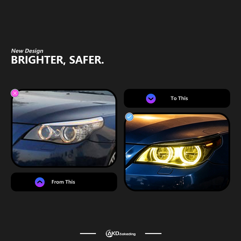 Headlight For BMW E60 5 Series - Darkroom Enlarger Lens recension och pris