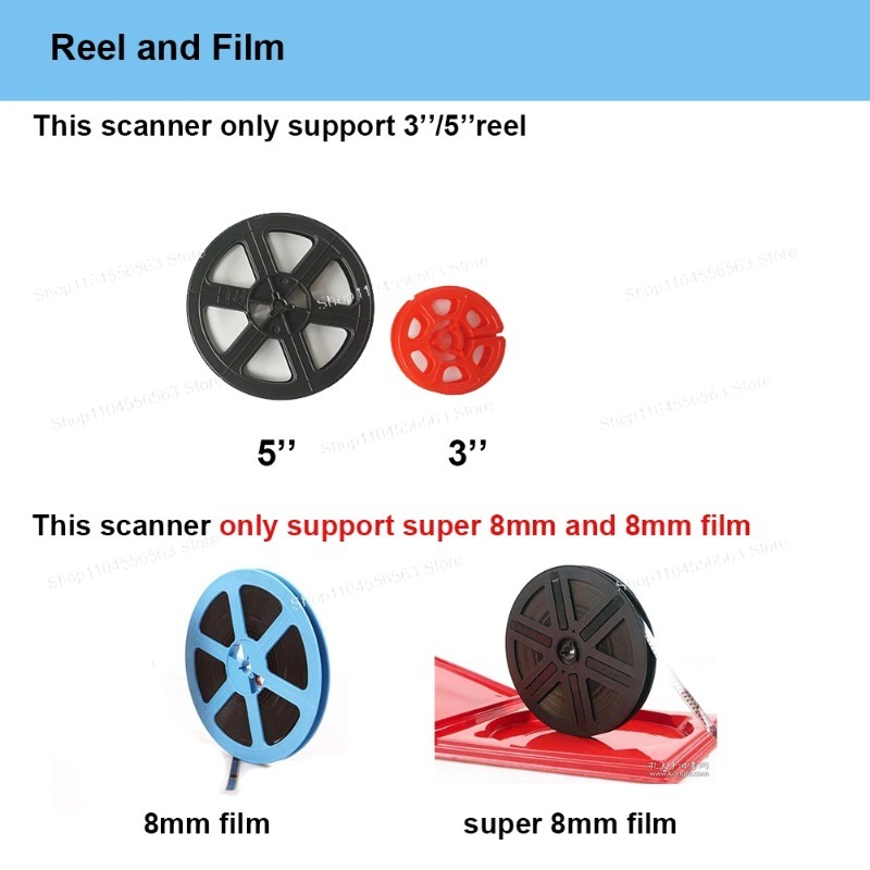 Winait Super 8/8mm Digital Rol - Super 8 Film Reel recension och pris