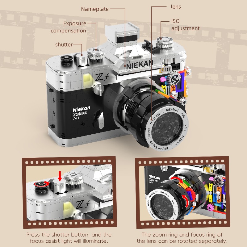 865PCS Or 805PCS Vintage Camer - Collectible Vintage Cameras recension och pris