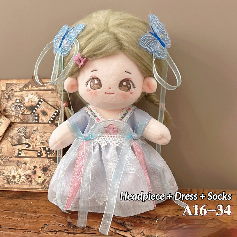 Chinese Style Hanfu Doll Outfi - Vintage Collectible And Vintage Dolls recension och pris