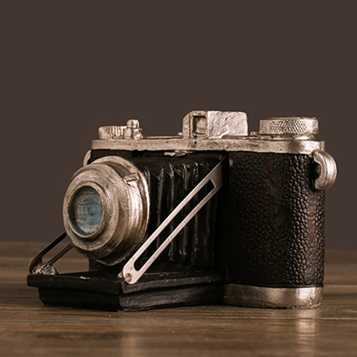 black Shabby Chic Camera Vinta - Collectible Vintage Cameras recension och pris