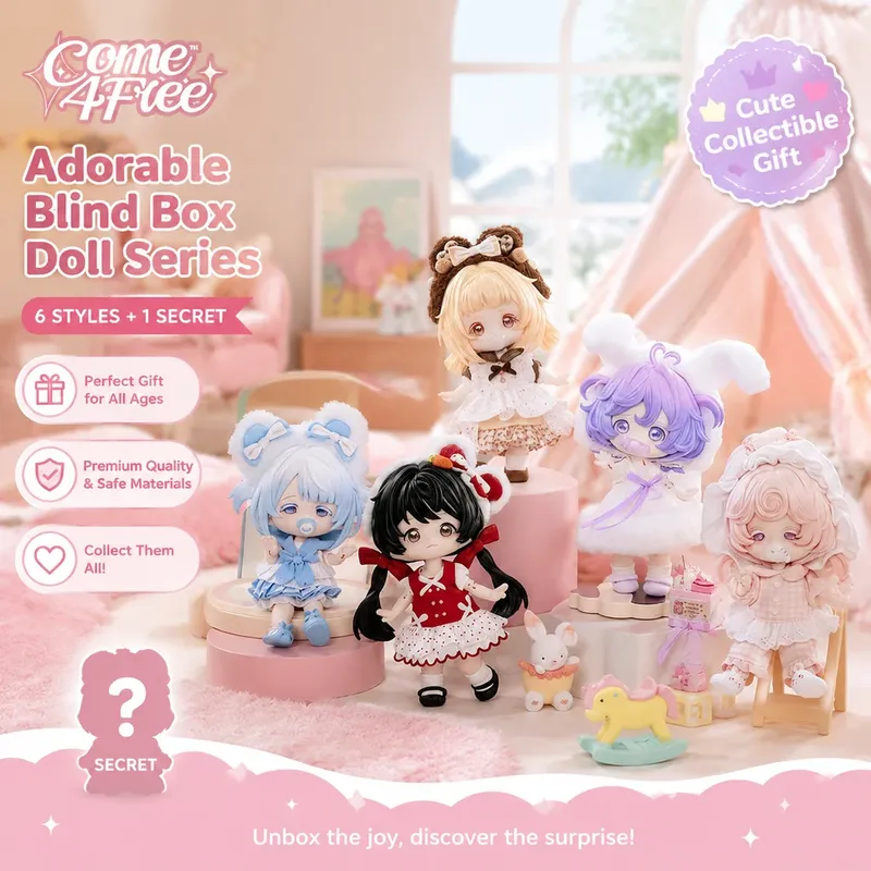 Come4free Blind Box Series Bjd - Collectible & Vintage Dolls For Wedding recension och pris