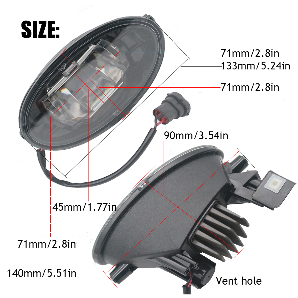 Upgrade LED Fog Light for Hond - Darkroom Enlarger Lens recension och pris