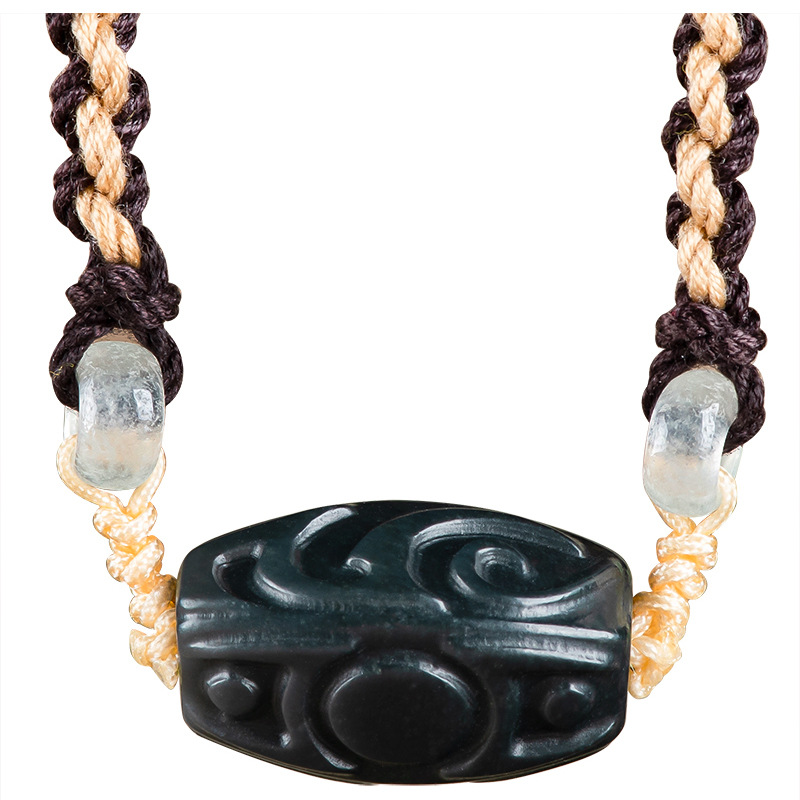 Hetian Jade Carve Bead Pendant - Vintage Necklace recension och pris