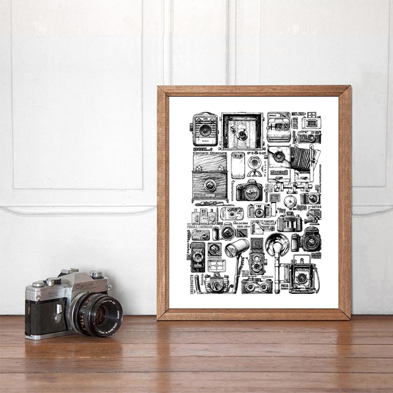 Vintage Camera Collection illu - Collectible Vintage Cameras recension och pris
