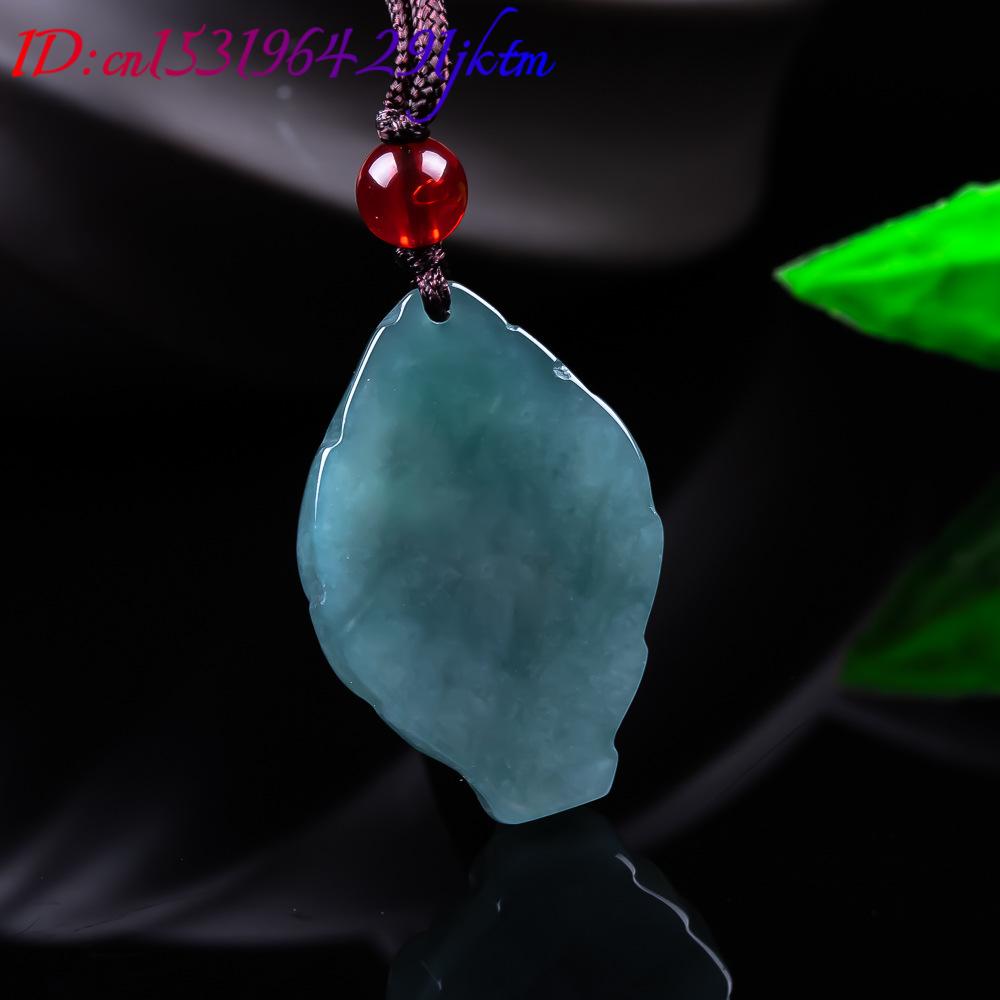 Natural Burmese Jadeite Fox Pe - Vintage Necklace recension och pris