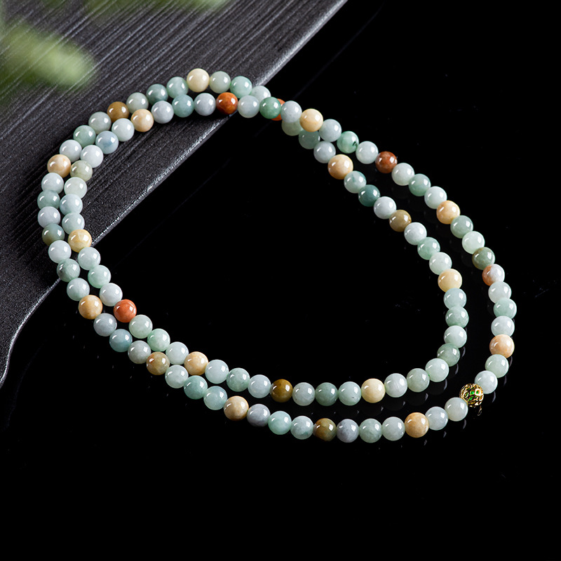 Burmese Jadeite Beads Bracelet - Vintage Necklace recension och pris