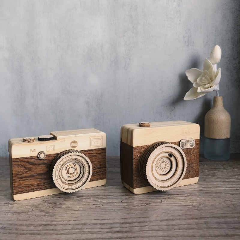 Vintage Wooden Camera Music Bo - Collectible Vintage Cameras recension och pris