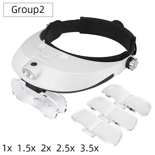 Headband Magnifier Soldering G - Darkroom Enlarger Lens recension och pris