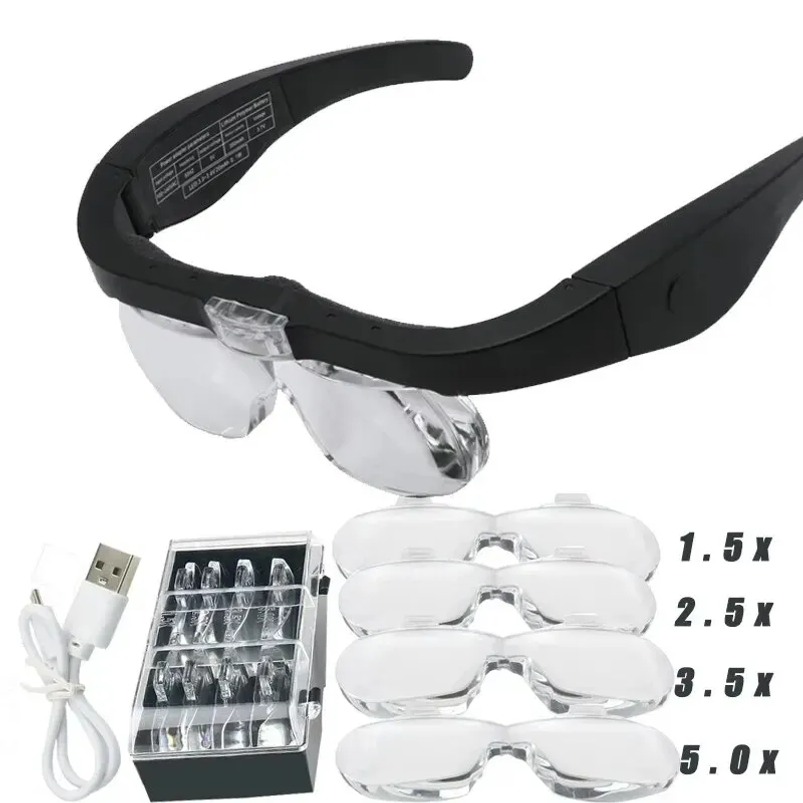 Head‑mounted Magnifying Glasse - Darkroom Enlarger Lens recension och pris